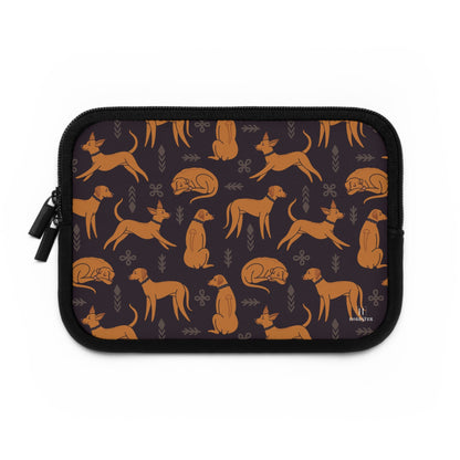 Custom design Laptop Sleeve with Rhodesian Ridgeback design - Hobbster