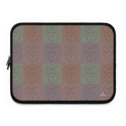 Custom design Laptop Sleeve with Rhodesian Ridgeback design - Hobbster