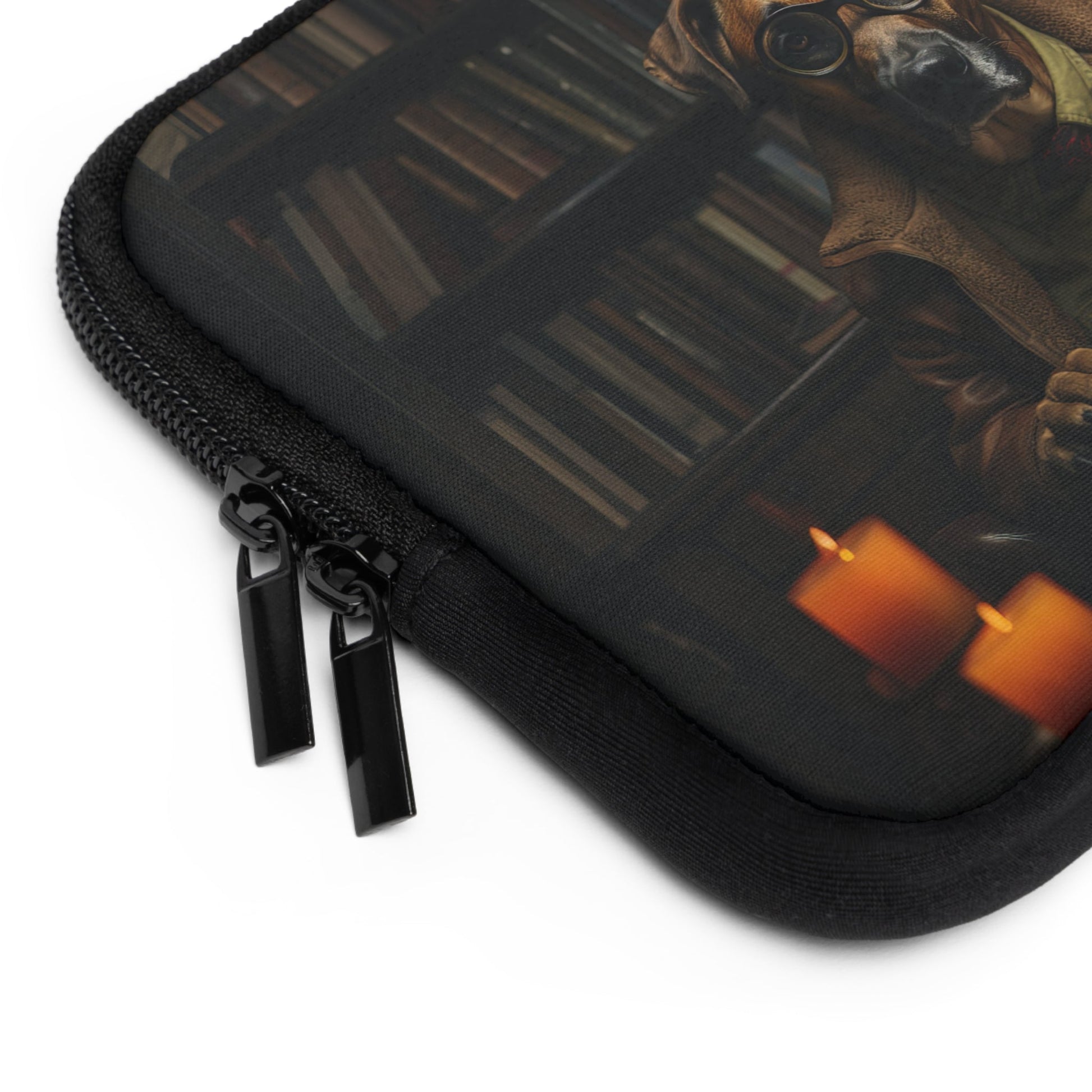 Custom designed Laptop Sleeve featuring a Rhodesian Ridgeback - Hobbster