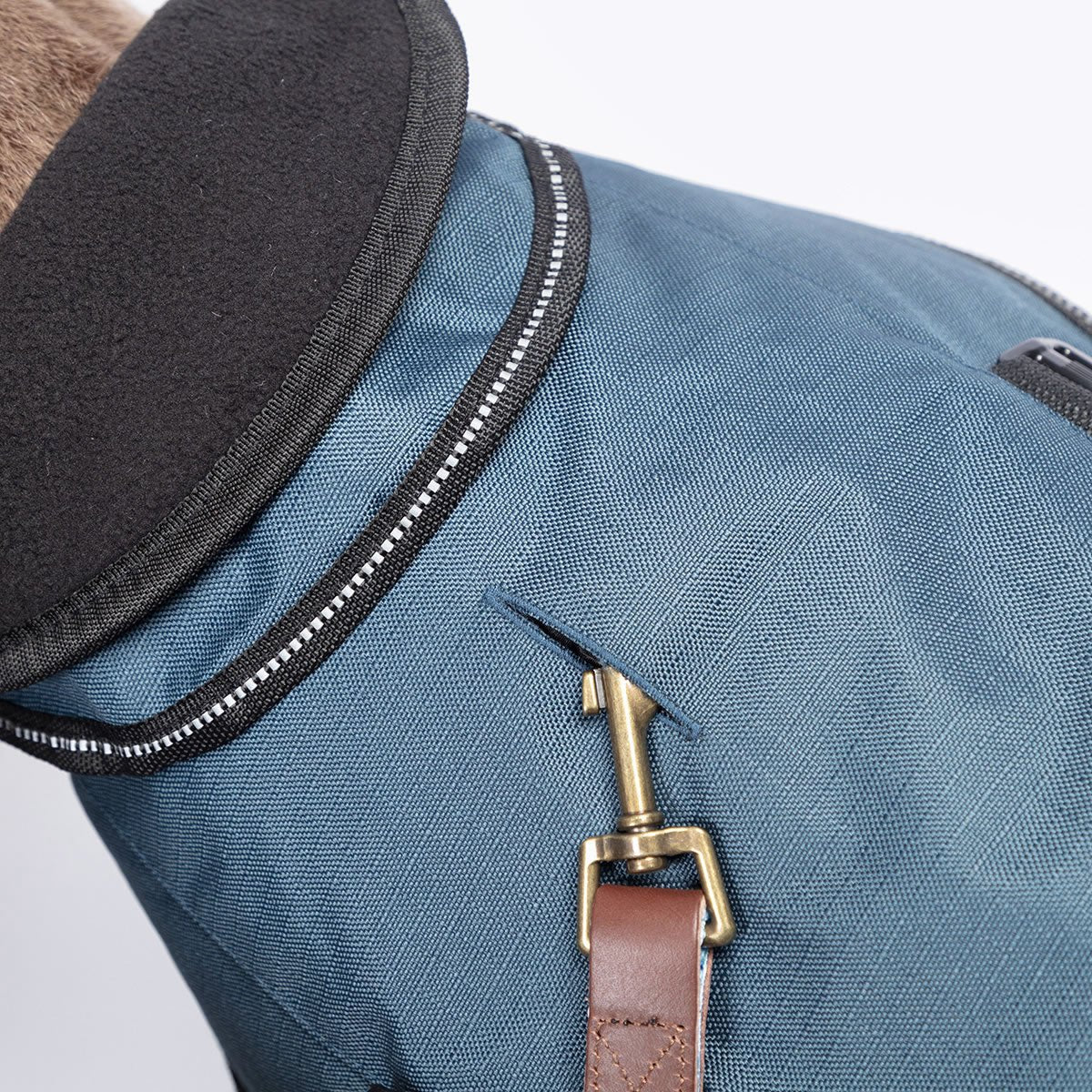 Danish Design 2 - in - 1 Four Seasons Dog Coat Blue (75cm) Extra Large - Hobbster