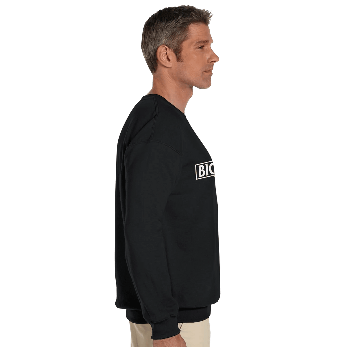 Big Dog Logo Men's Crewneck Sweatshirt - Hobbster