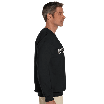Big Dog Logo Men's Crewneck Sweatshirt - Hobbster
