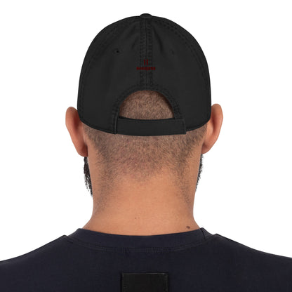 Distressed baseball Cap featuring Embroidered Boxer Logo - Hobbster