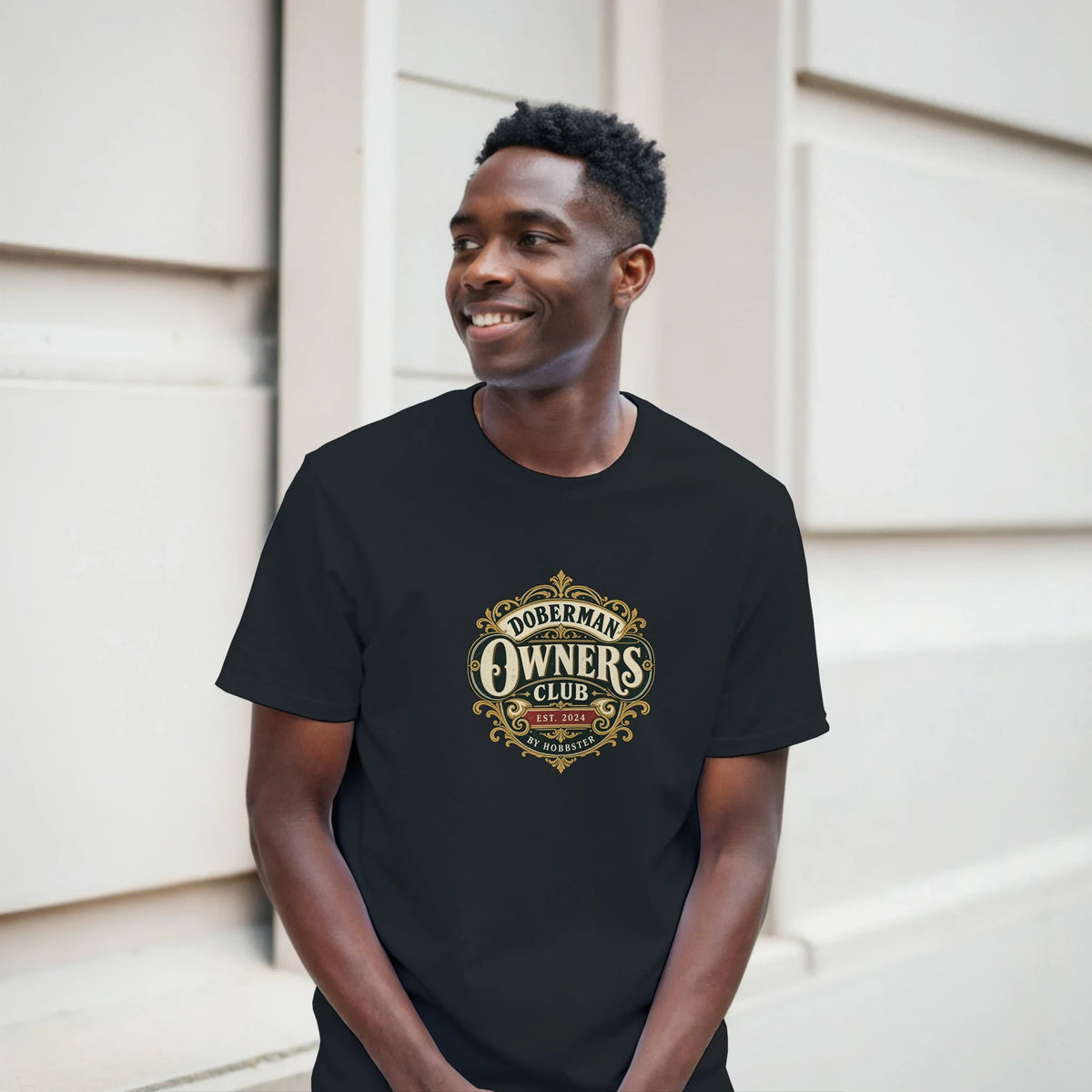 Doberman Owners Club Men's T-shirt - Hobbster