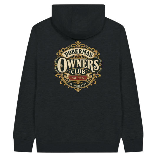 Doberman Owners Club Men's Zip Hoodie - Hobbster