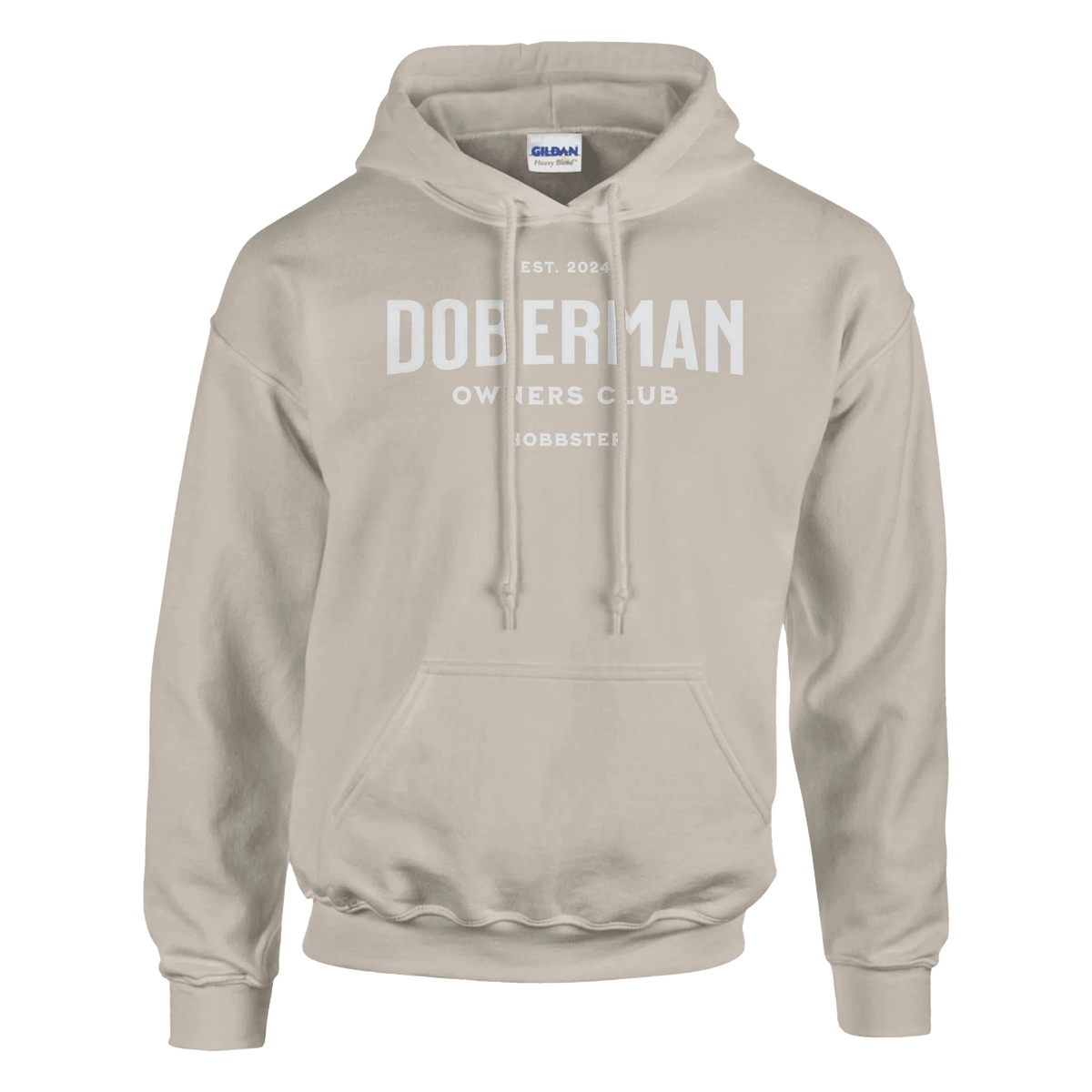 Doberman Owners Club Pullover Hoodie - Hobbster