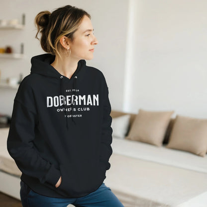 Doberman Owners Club Pullover Hoodie - Hobbster