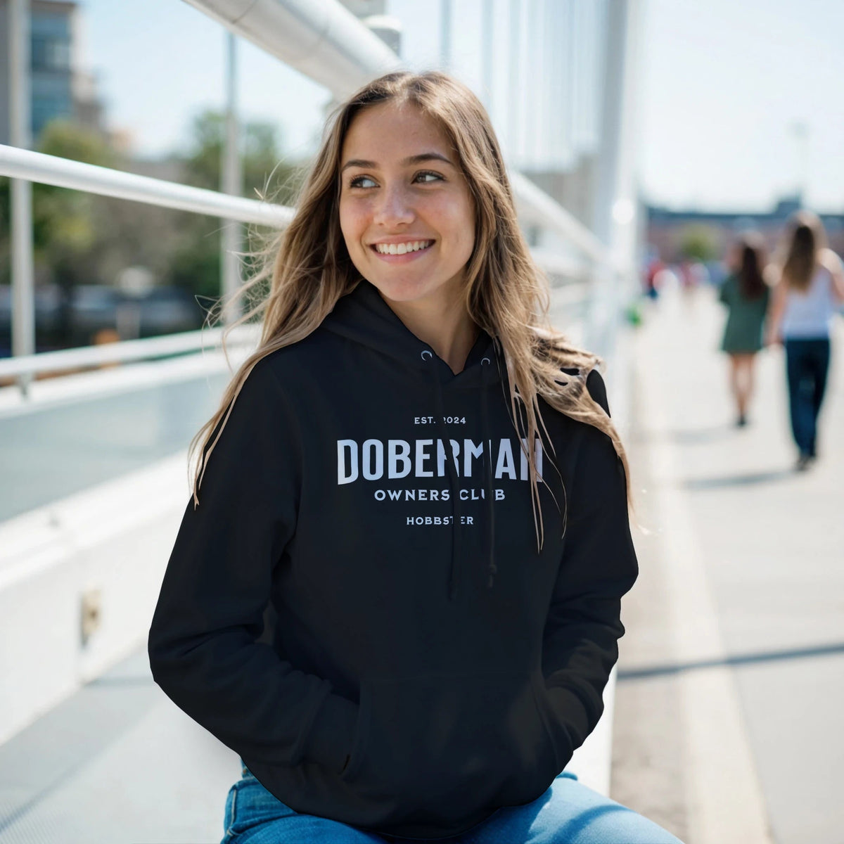 Doberman Owners Club Pullover Hoodie - Hobbster