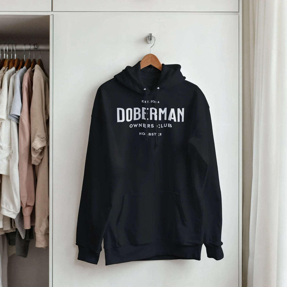 Doberman Owners Club Pullover Hoodie - Hobbster