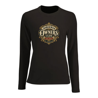 Doberman Owners Club Women's Long-Sleeve T-shirt - Hobbster