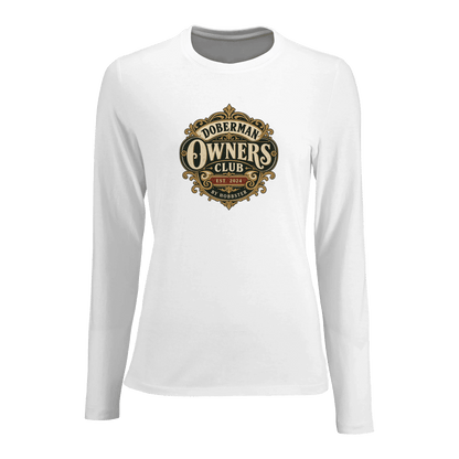 Doberman Owners Club Women's Long-Sleeve T-shirt - Hobbster