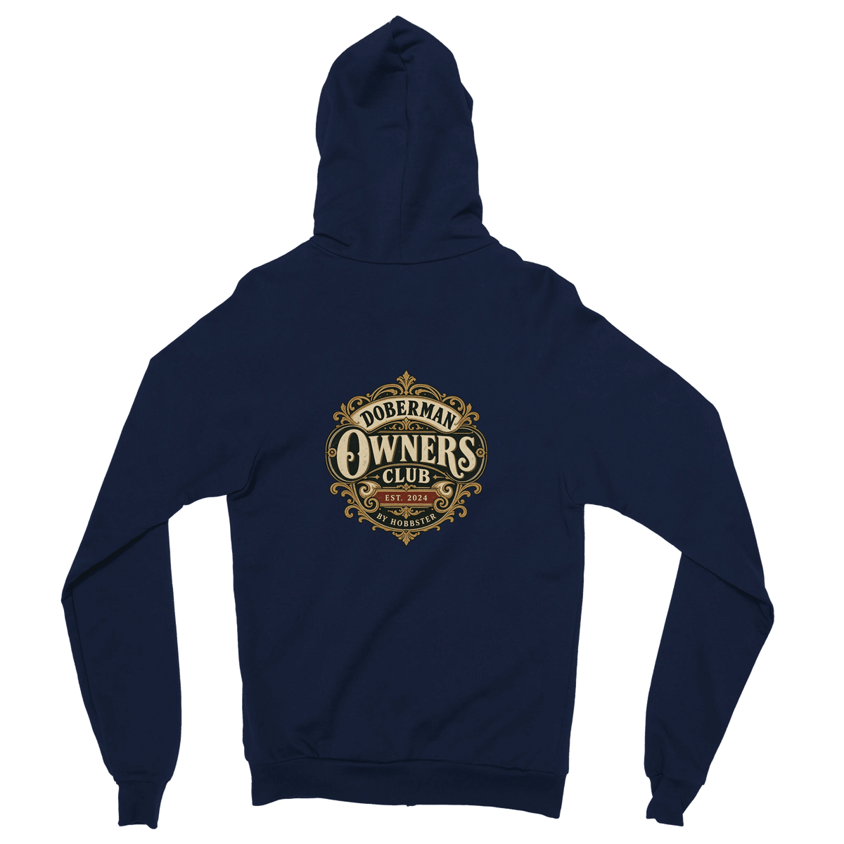 Doberman Owners Club Women's Zip Hoodie - Hobbster