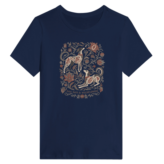 Dog Days & Wildflowers Women's Relaxed T-shirt - Hobbster