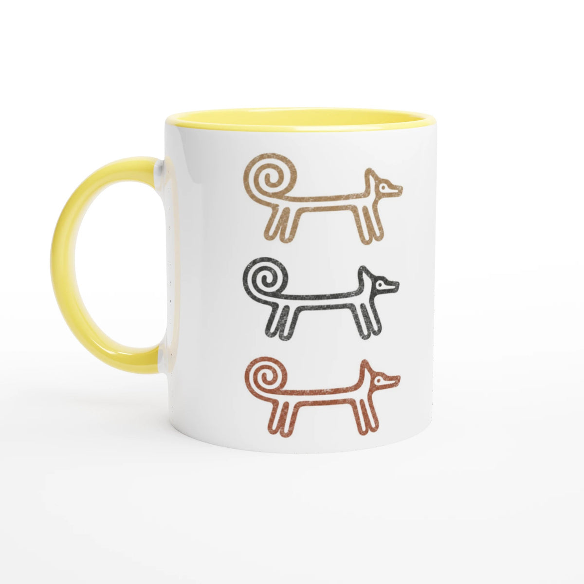 Dog Totem Ceramic Mug, 11oz - Hobbster