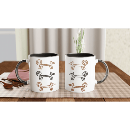 Dog Totem Ceramic Mug, 11oz - Hobbster