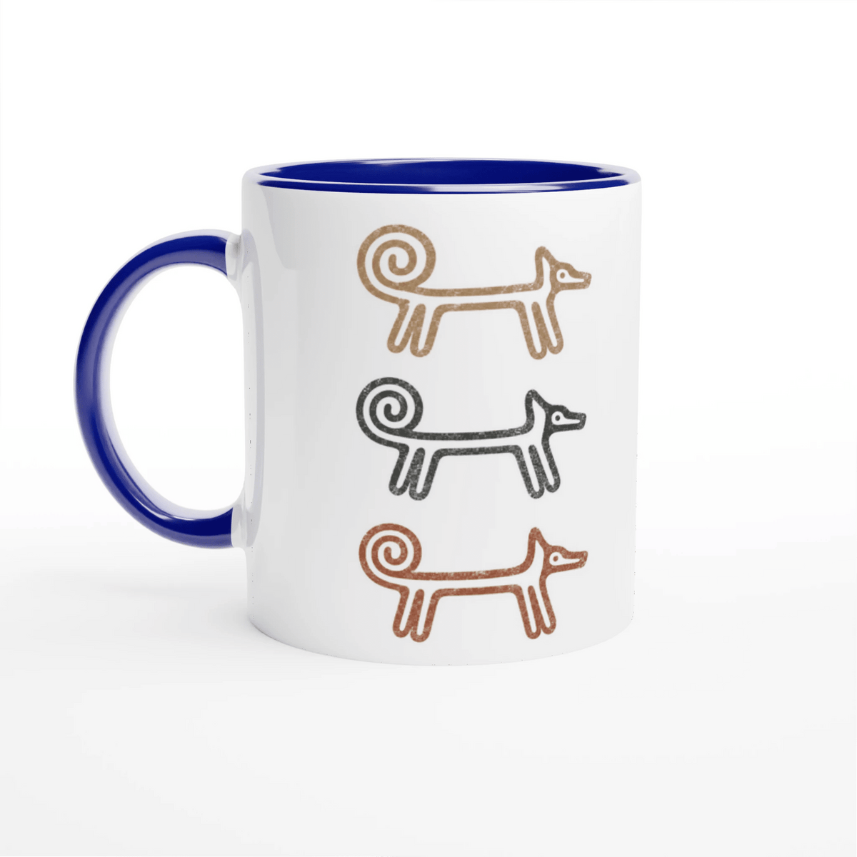 Dog Totem Ceramic Mug, 11oz - Hobbster