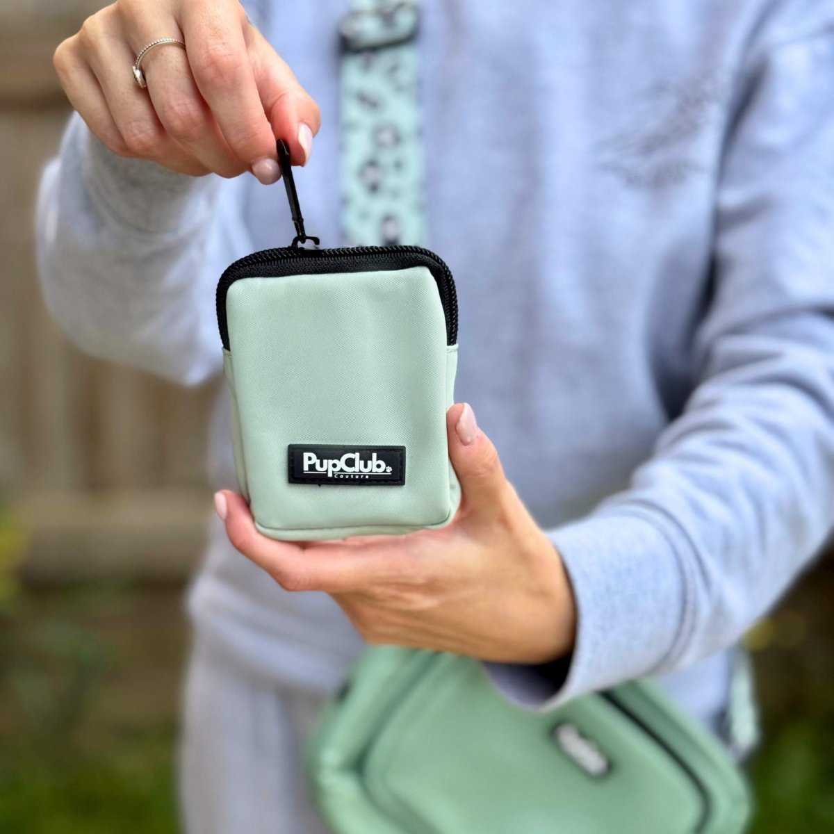 Dog Treat Pouch - Sage Green - Hobbster