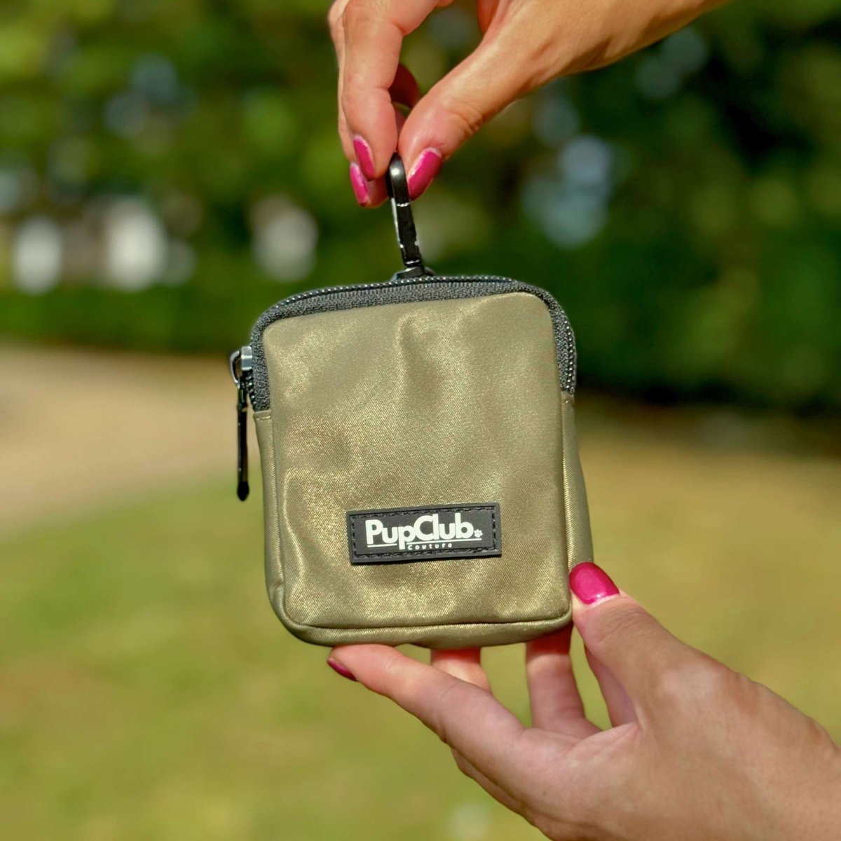 Dog Treat Pouch - Khaki Green - Hobbster