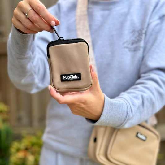 Dog Treat Pouch - Tan - Hobbster