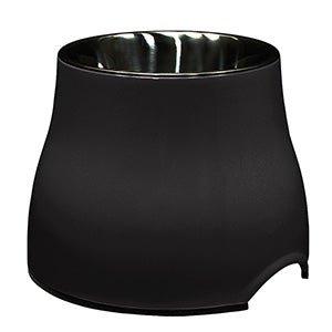 Dogit Elevated Dish Black - Large [900ml] - Hobbster
