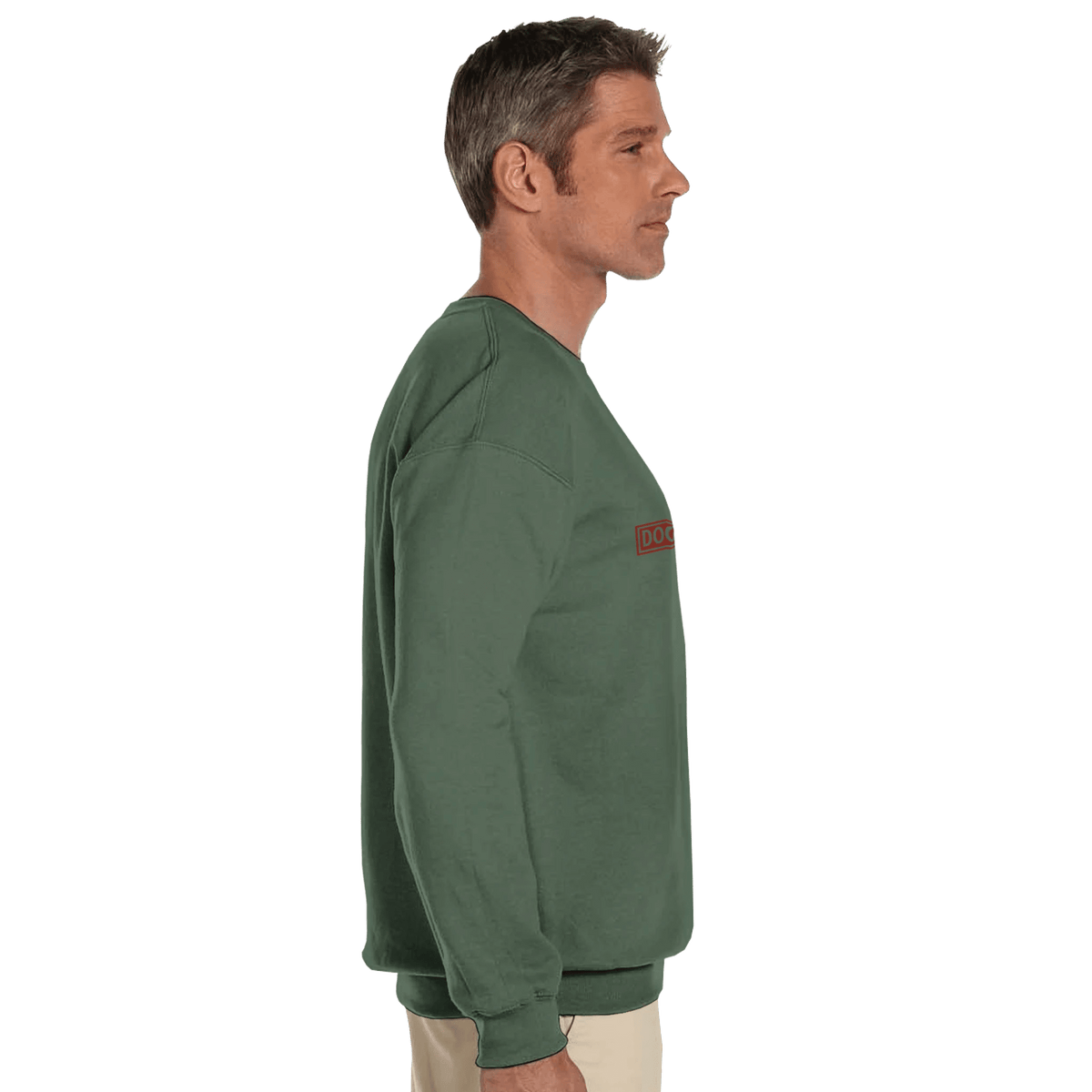 Dogwalker Men's Crewneck Sweatshirt - Hobbster