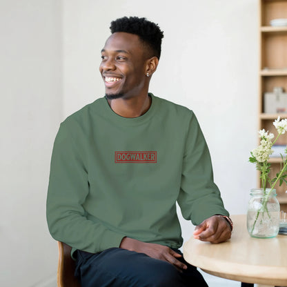 Dogwalker Men's Crewneck Sweatshirt - Hobbster