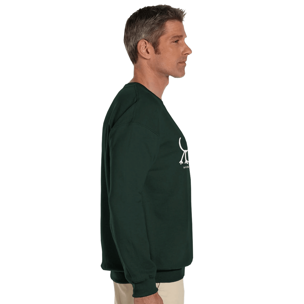 Born To Roam Men's Crewneck Sweatshirt - Hobbster