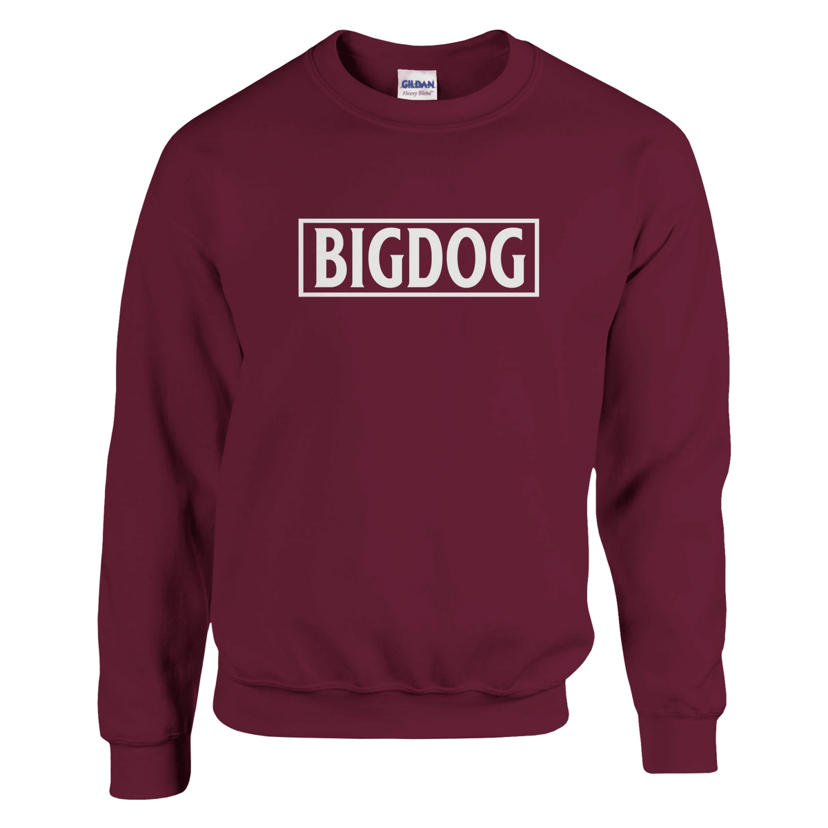 Big Dog Logo Men's Crewneck Sweatshirt - Hobbster
