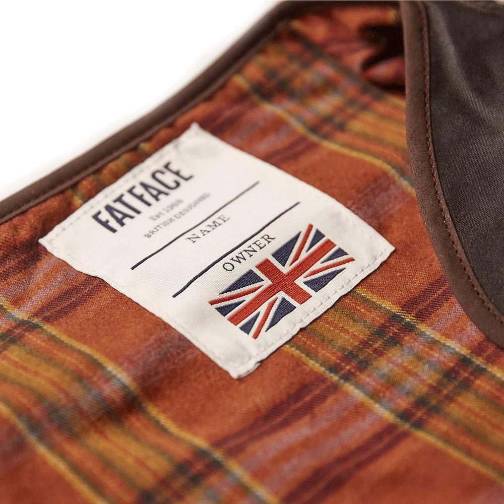 FatFace Sussex Wax Dog Coat 50cm [Large] - Hobbster