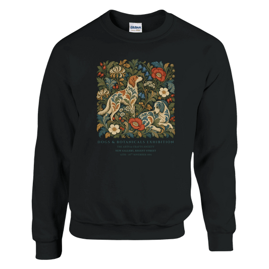 Garden Spaniels Men's Crewneck Sweatshirt - Hobbster