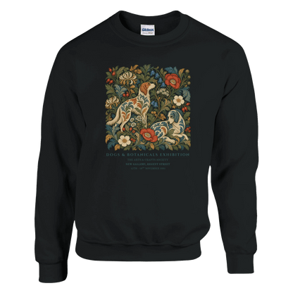Garden Spaniels Women's Crewneck Sweatshirt - Hobbster