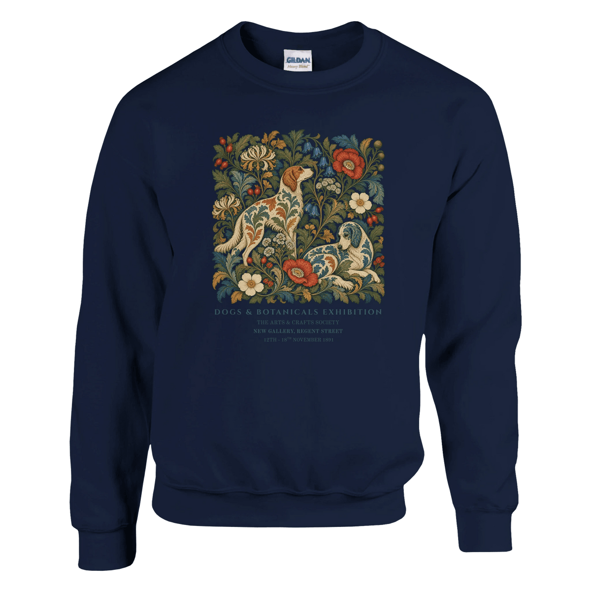 Garden Spaniels Women's Crewneck Sweatshirt - Hobbster