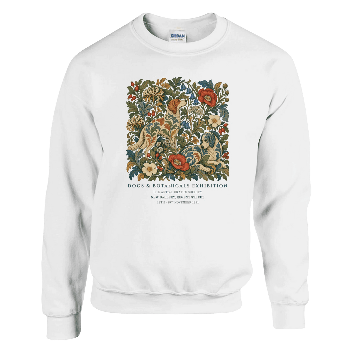 Garden Spaniels Women's Crewneck Sweatshirt - Hobbster
