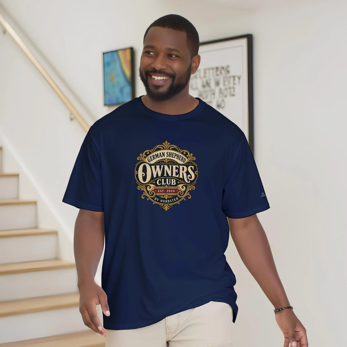 German Shepherd Owners Club Men's T-shirt - Hobbster