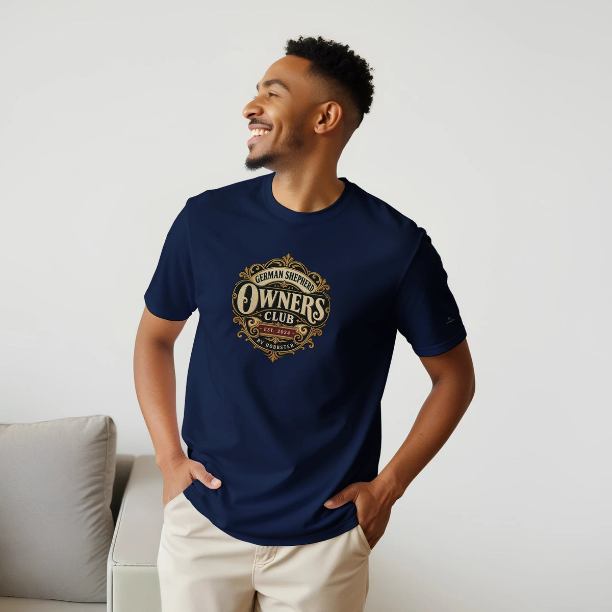 German Shepherd Owners Club Men's T-shirt - Hobbster