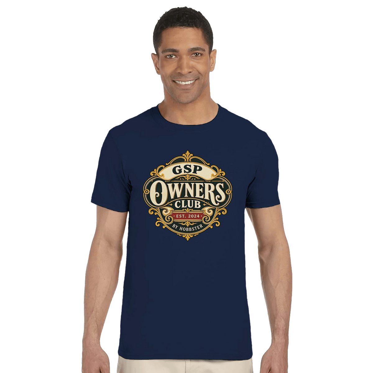 German Shorthaired Pointer Owners Club Men's T-shirt - Hobbster