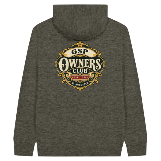 German Shorthaired Pointer Owners Club Men's Zip Hoodie - Hobbster