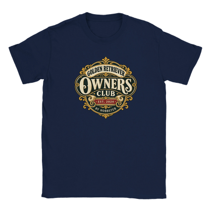 Golden Retriever Owners Club Men's T-shirt - Hobbster