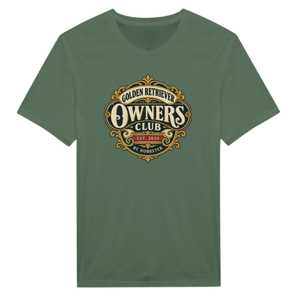 Golden Retriever Owners Club Men's T-shirt - Hobbster