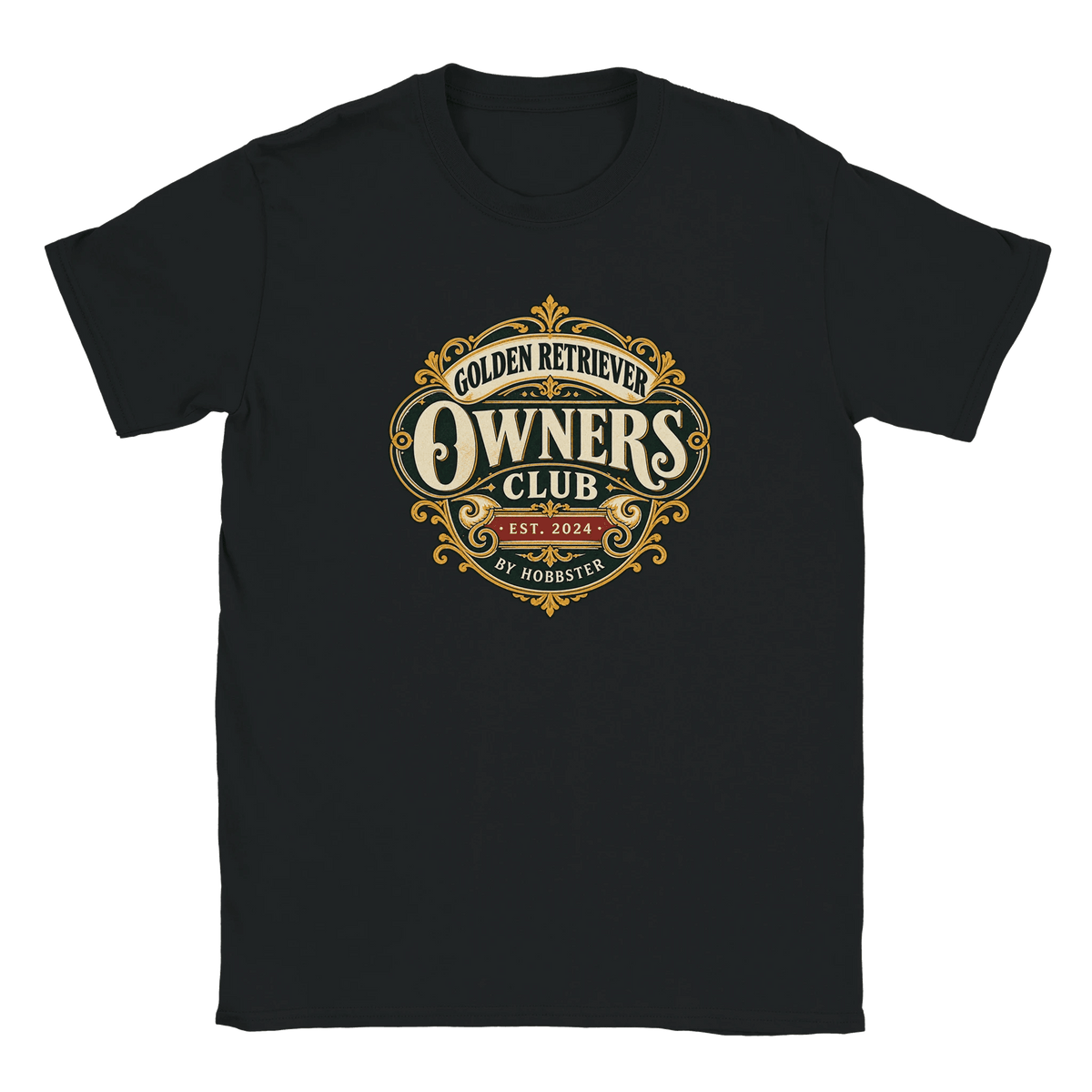 Golden Retriever Owners Club Men's T-shirt - Hobbster