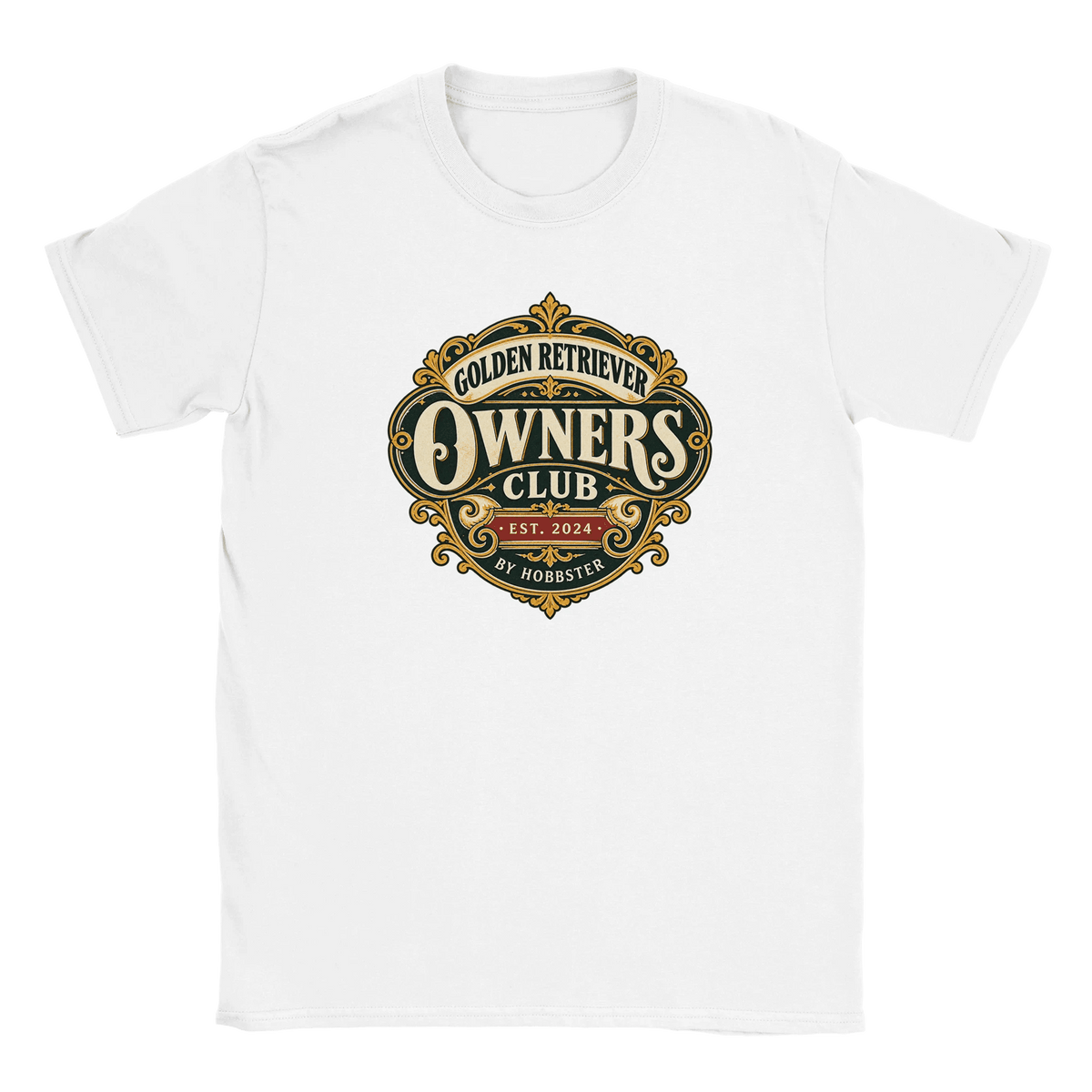 Golden Retriever Owners Club Men's T-shirt - Hobbster