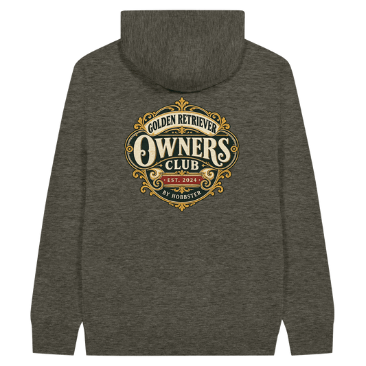 Golden Retriever Owners Club Men's Zip Hoodie - Hobbster
