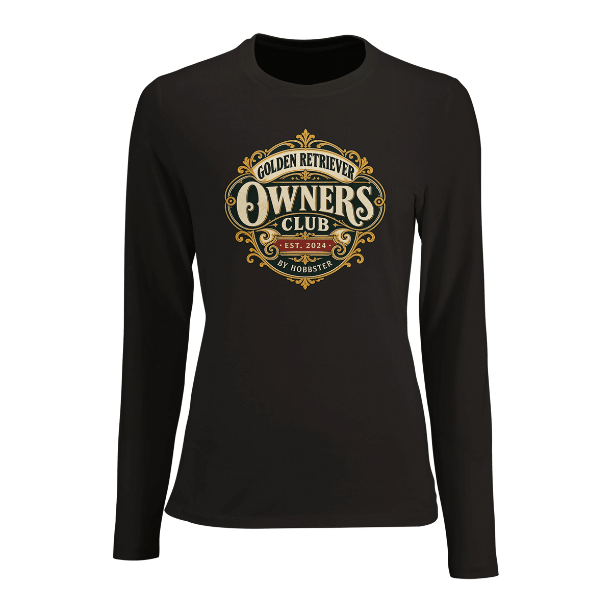 Golden Retriever Owners Club Women's Long-Sleeve T-shirt - Hobbster