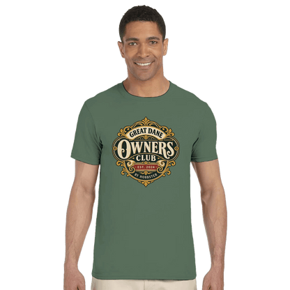 Great Dane Owners Club Men's T-shirt - Hobbster