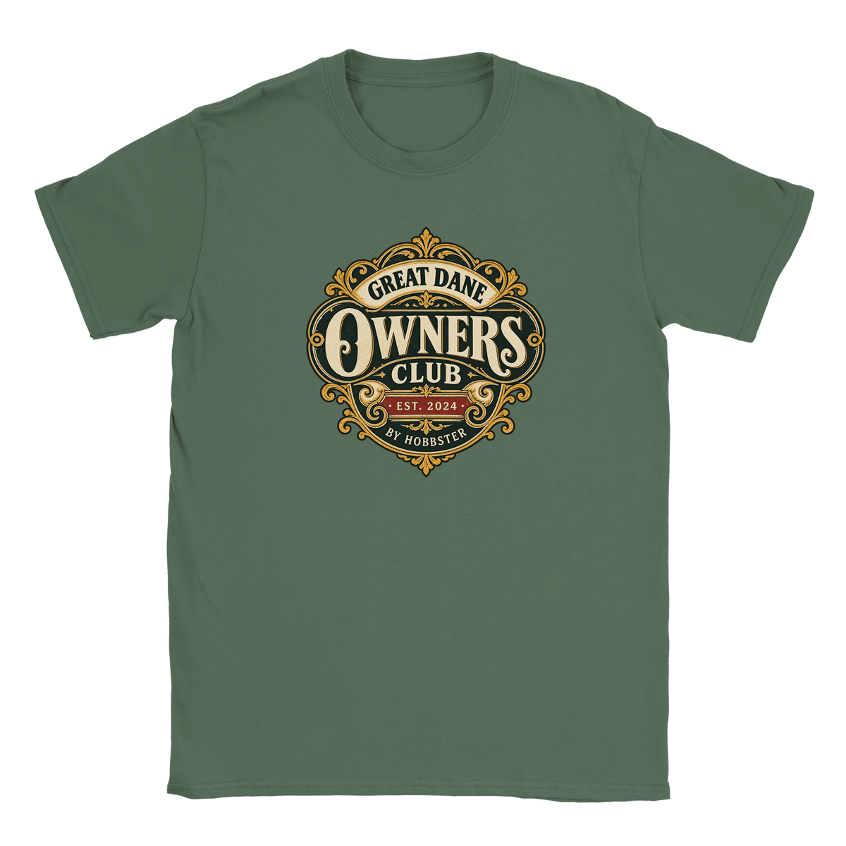 Great Dane Owners Club Men's T-shirt - Hobbster