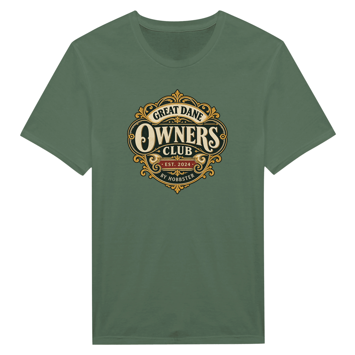 Great Dane Owners Club Men's T-shirt - Hobbster