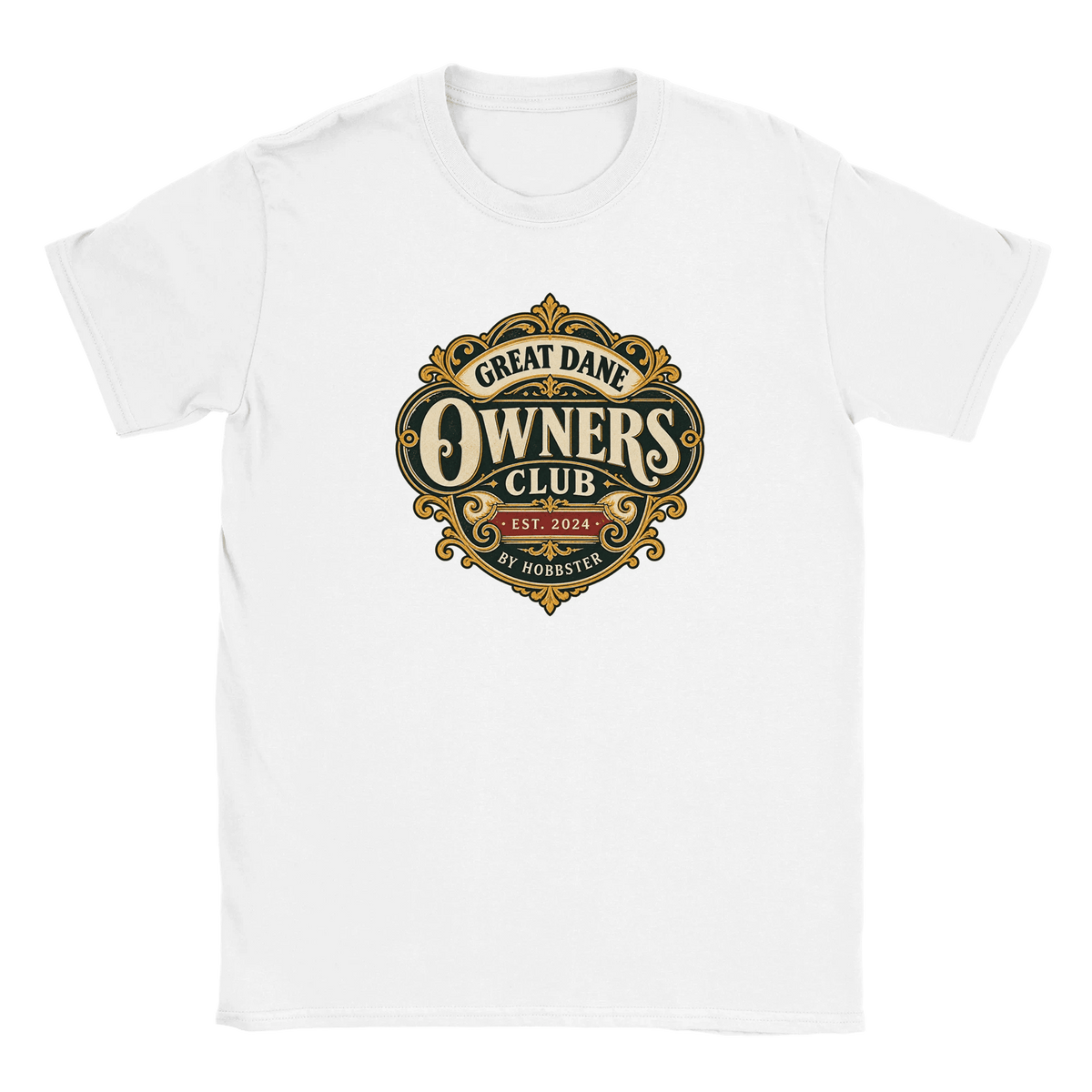 Great Dane Owners Club Men's T-shirt - Hobbster