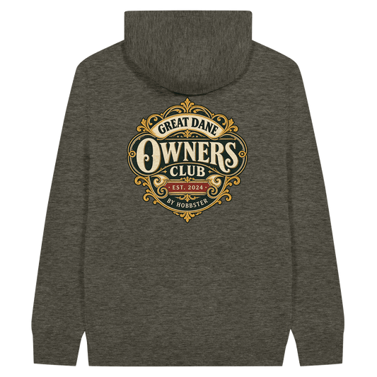 Great Dane Owners Club Men's Zip Hoodie - Hobbster