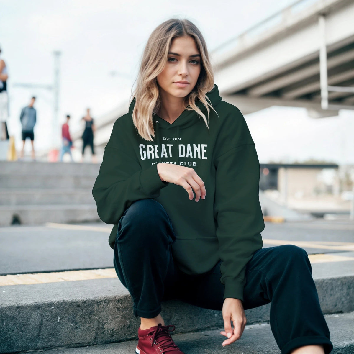 Great Dane Owners Club Pullover Hoodie - Hobbster
