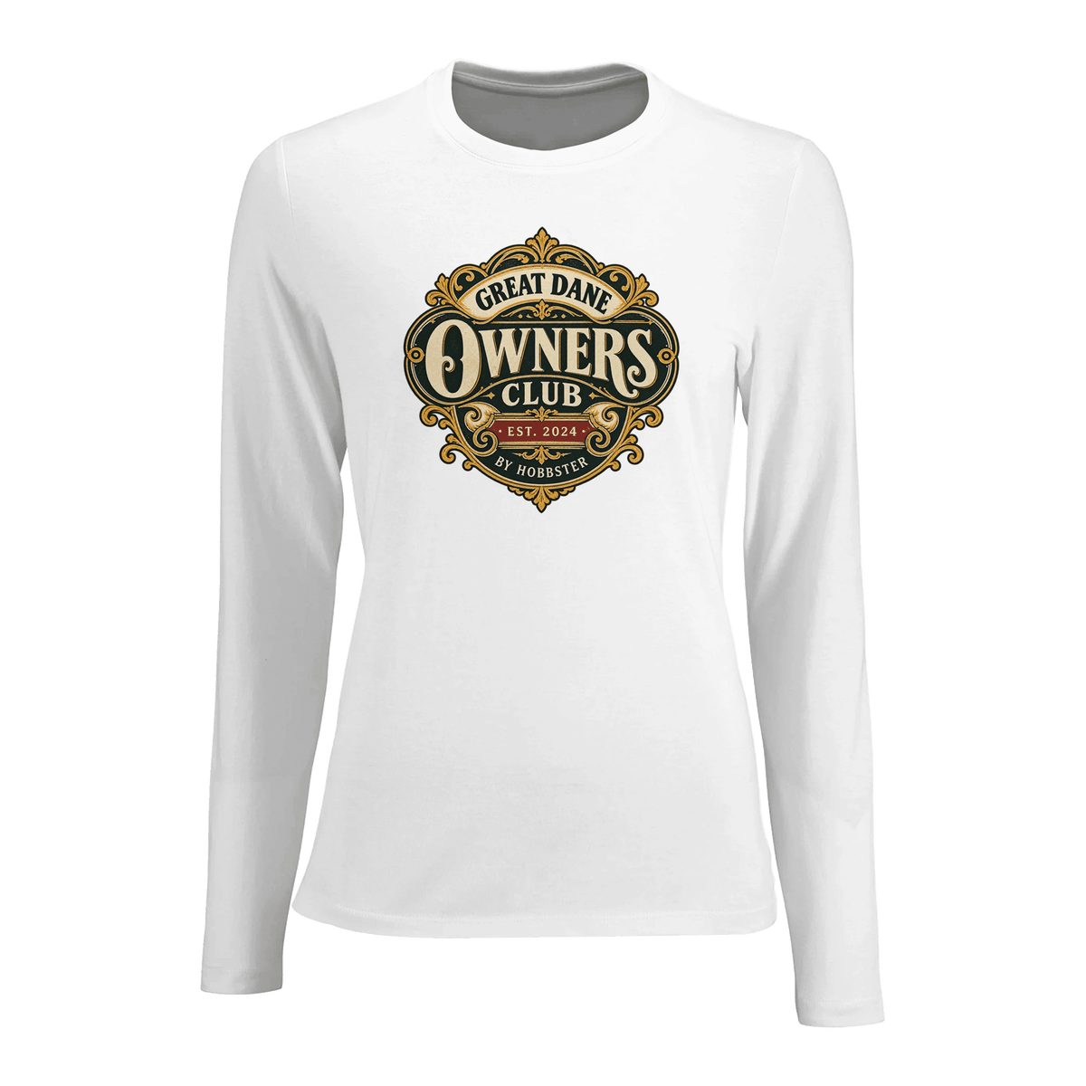Great Dane Owners Club Women's Long-Sleeve T-shirt - Hobbster